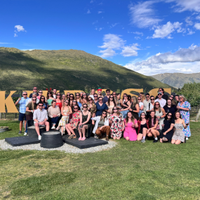 Full staff photo of New Zealand Fine Touring 2022